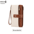 🔥Women's Retro Style RFID Blocking Tri-fold Wallet